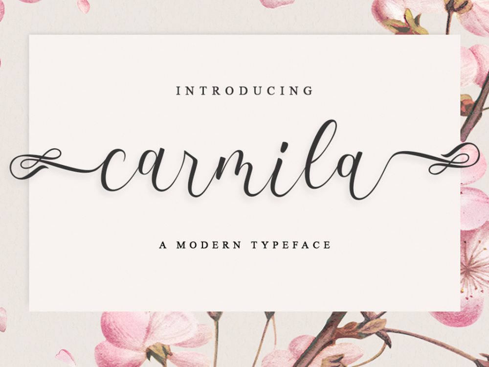 Carmila Script Free Font