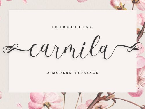 Carmila Script Free Font