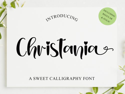 Christania Free Font