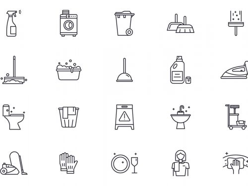 Cleaning Service Icons