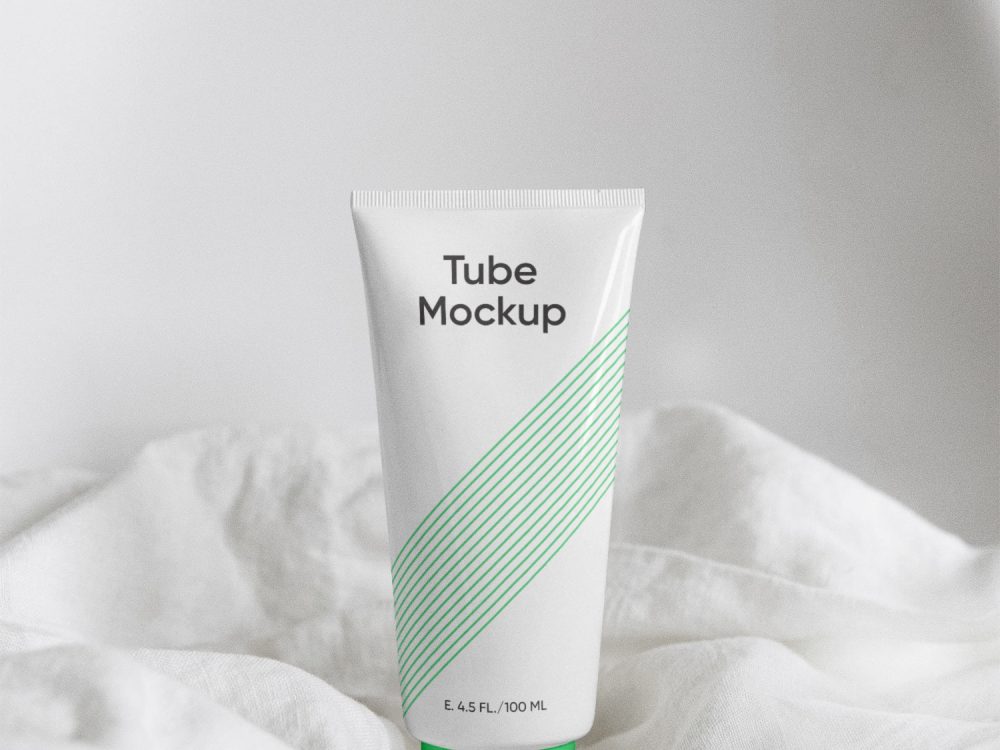 Cosmetics Tube PSD Mockup