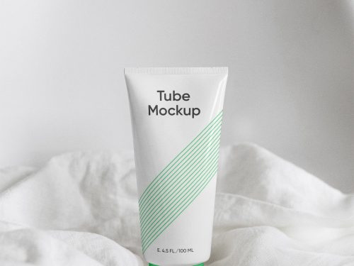 Cosmetics Tube PSD Mockup