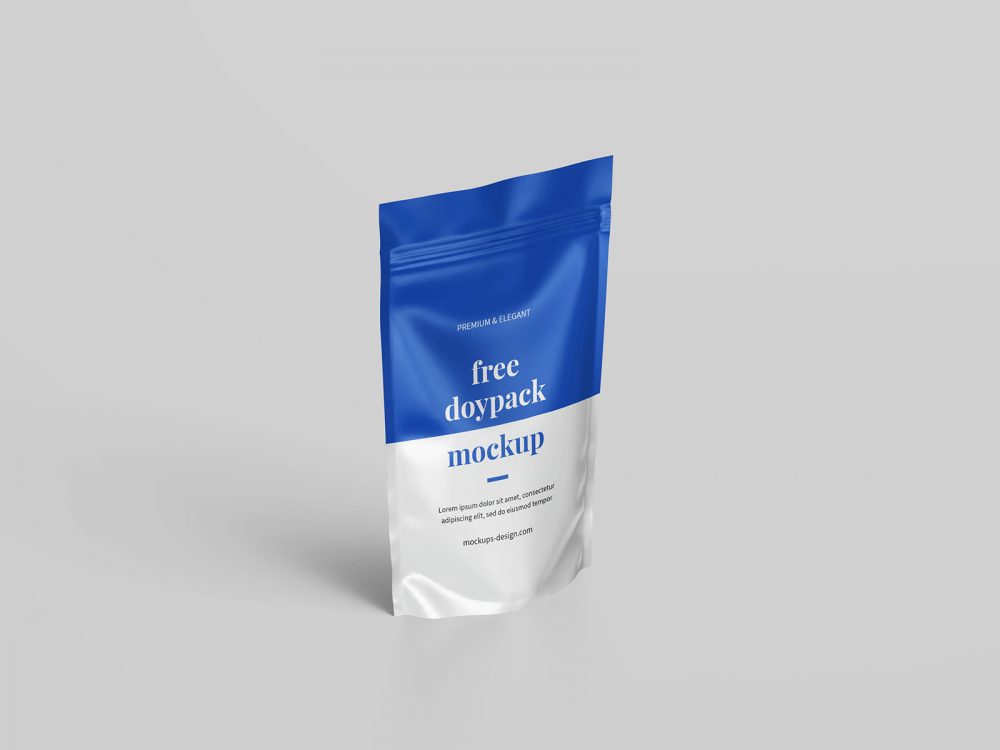 Free Doypack Mockup