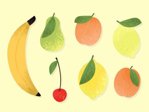Free Fruit Vector Pattern