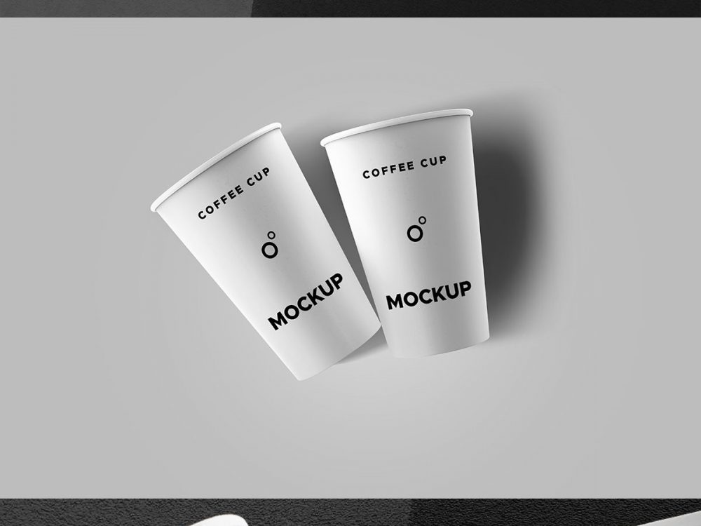 Free Paper Coffee Cup Mockup