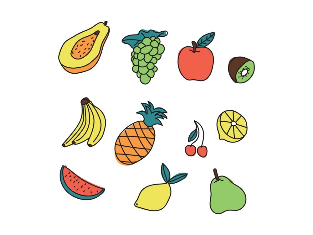 Fruit Vector Icons