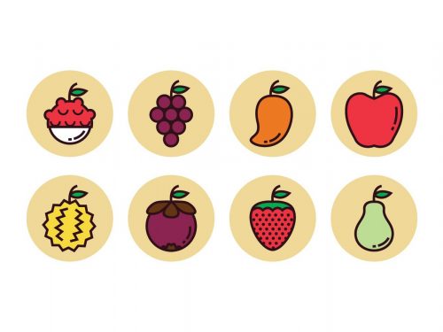 Fruit Vector Icons