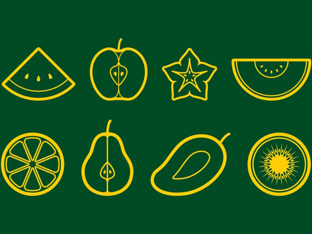 Fruit Vector Icons