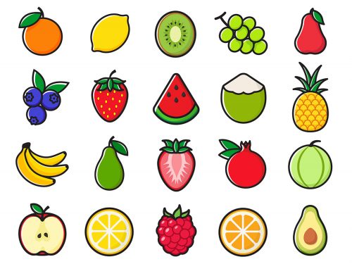 Fruit Vector Icons