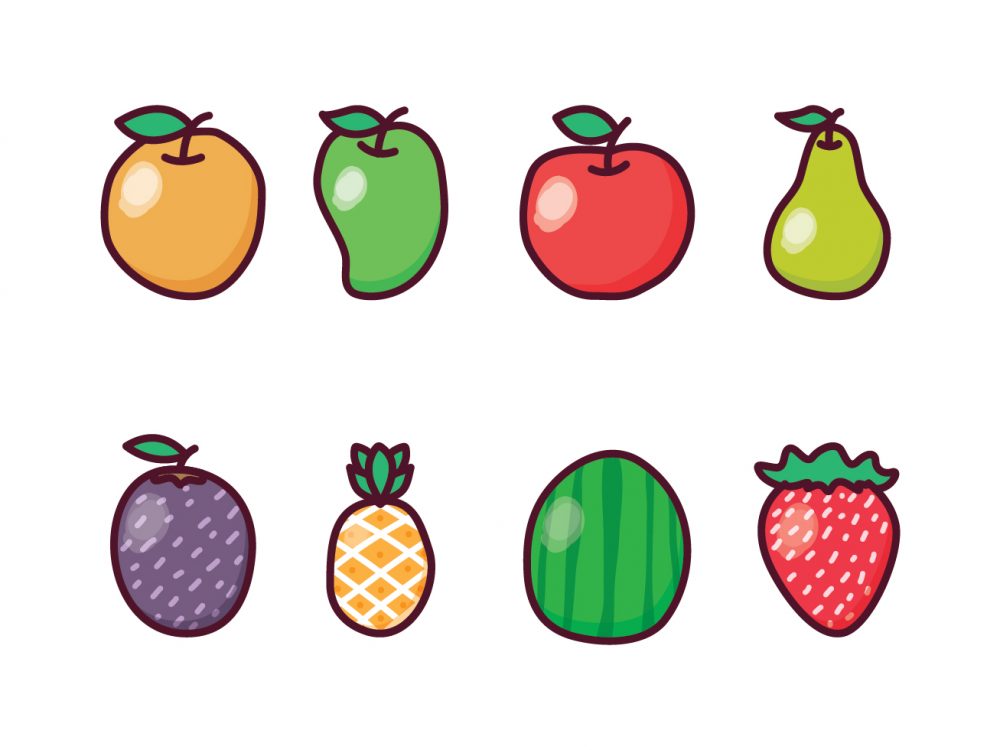 Fruit Vector Icons