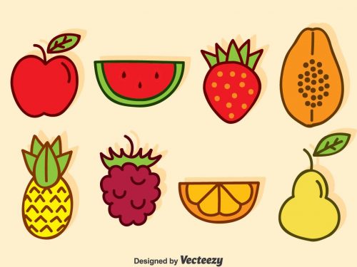 Fruit Vector Icons