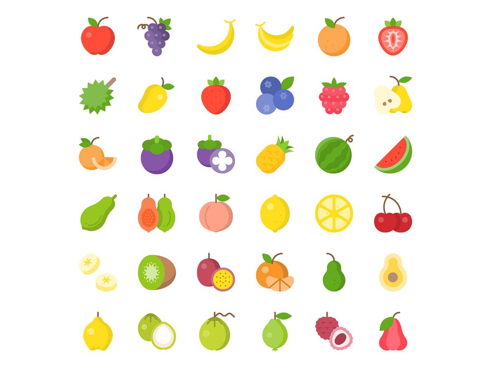 Fruit Vector Icons