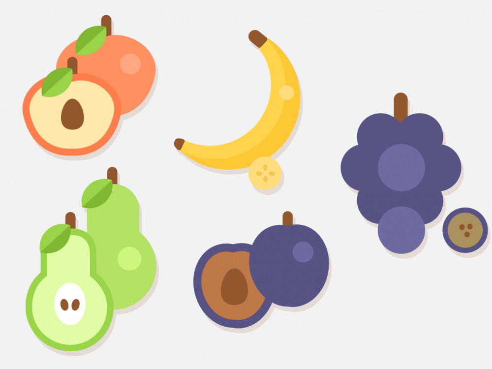 Fruit Vector Icons