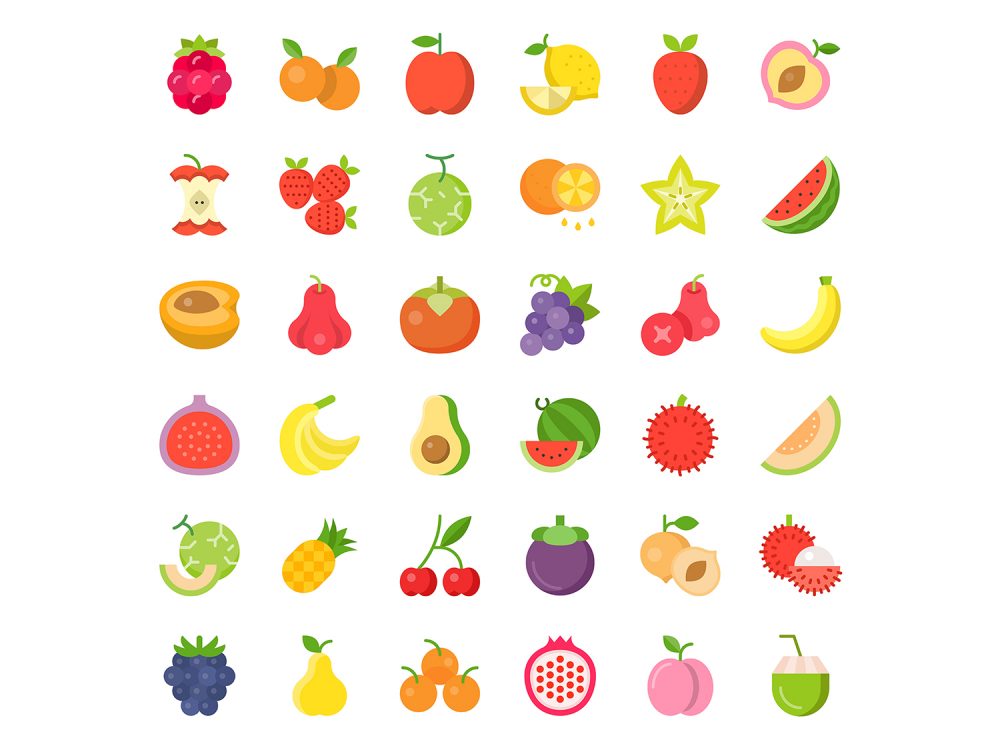 Fruit Vector Icons