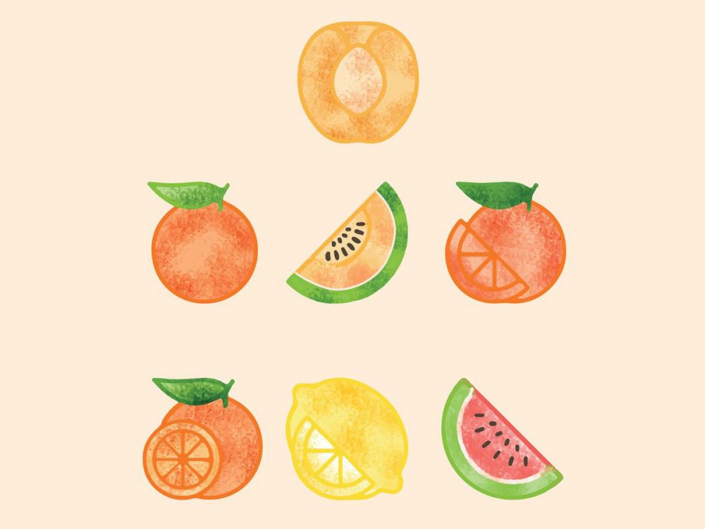 Fruit Vector Icons