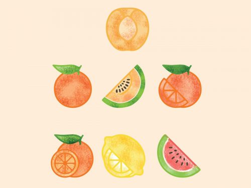 Fruit Vector Icons