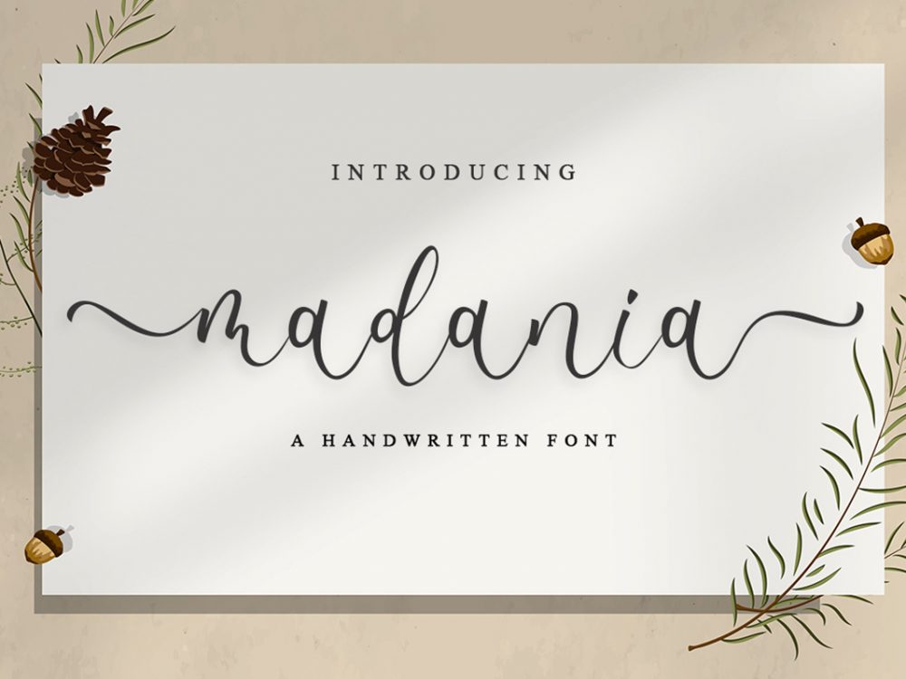 Madania Script Free Font