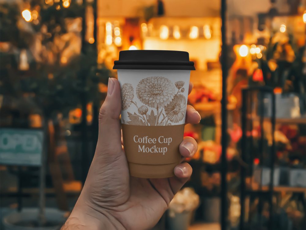Paper Takeaway Cup Mockup
