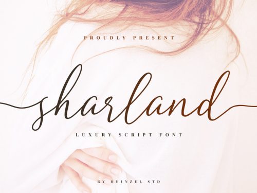 Sharland Luxury Script Free Font