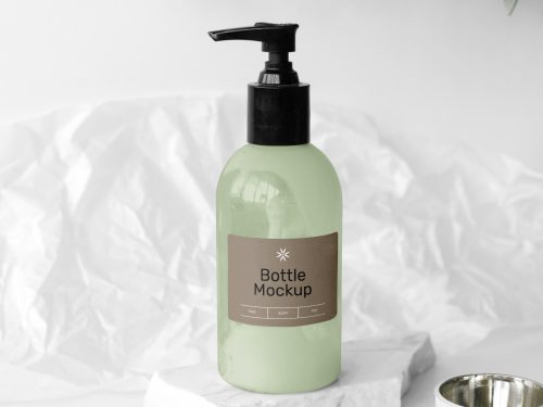 Soap Bottle Mockup