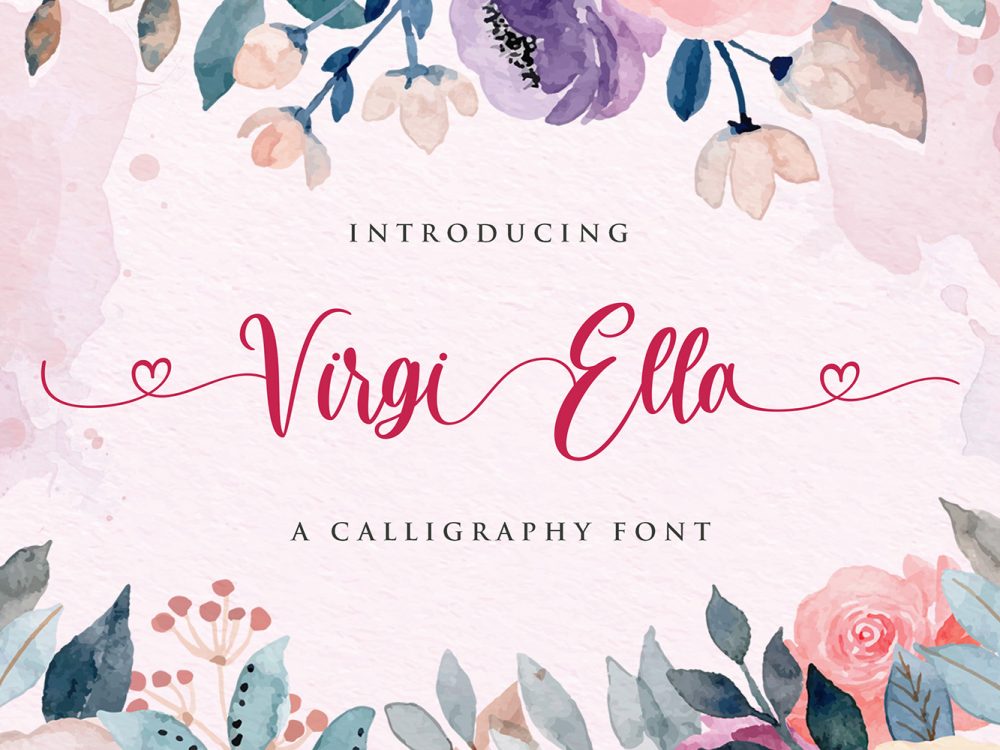 Virgi Ella Free Font