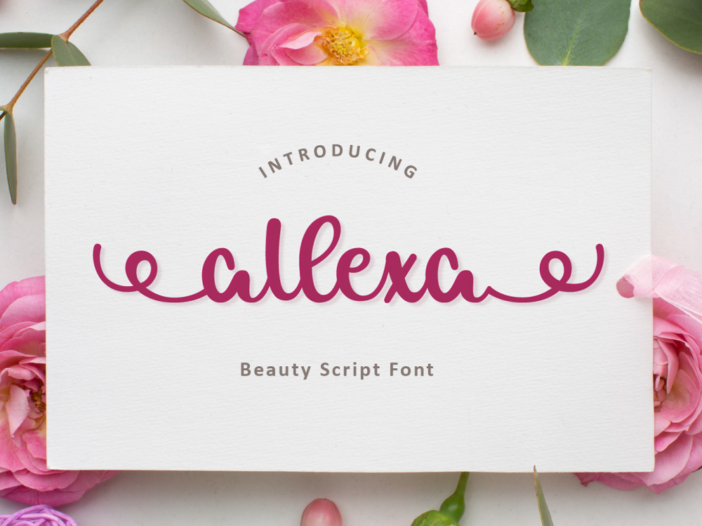 Allexa Free Font
