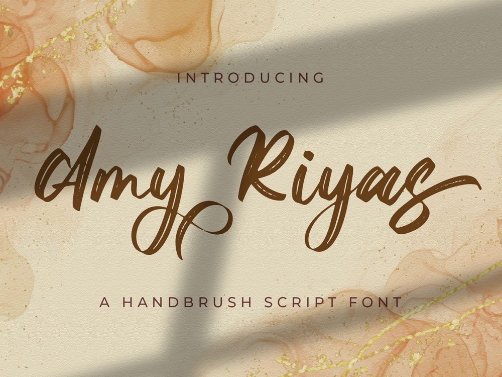 Amy Riyas Free Font