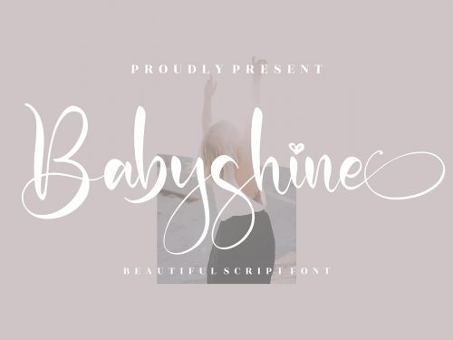 Babyshine Free Font