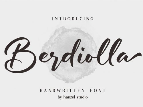 Berdiolla Free Font