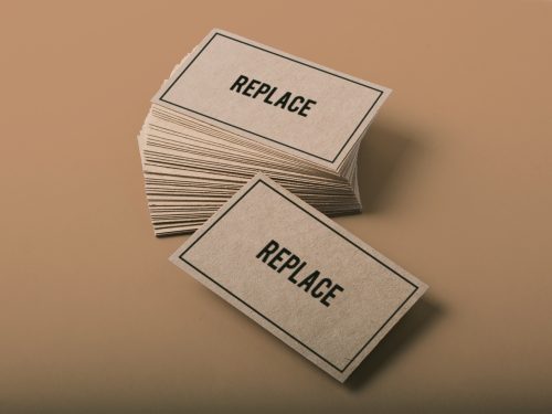 Business Card Mockups Set