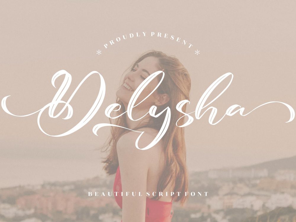 Delysha Free Font