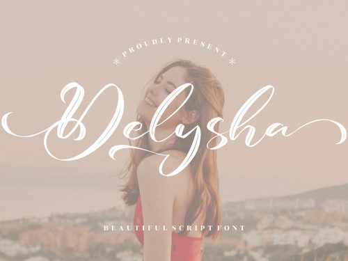 Delysha Free Font