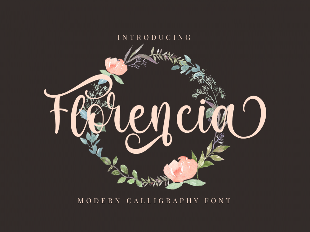 Florencia Free Font