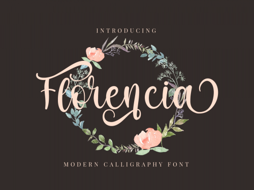 Florencia Free Font
