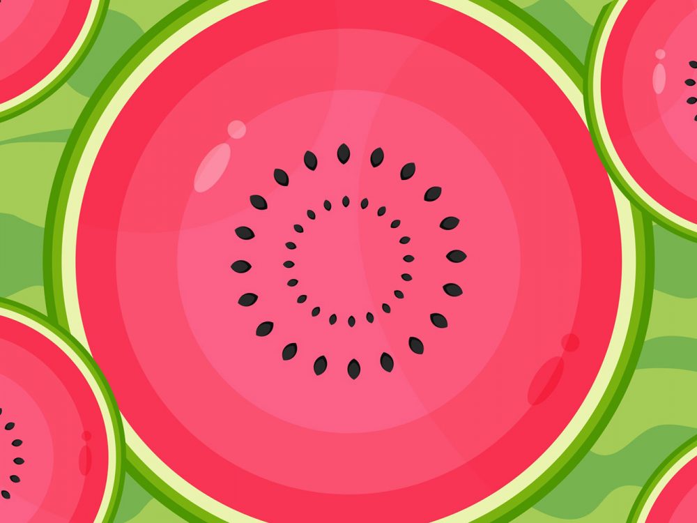 Free Fruit Vector Pattern