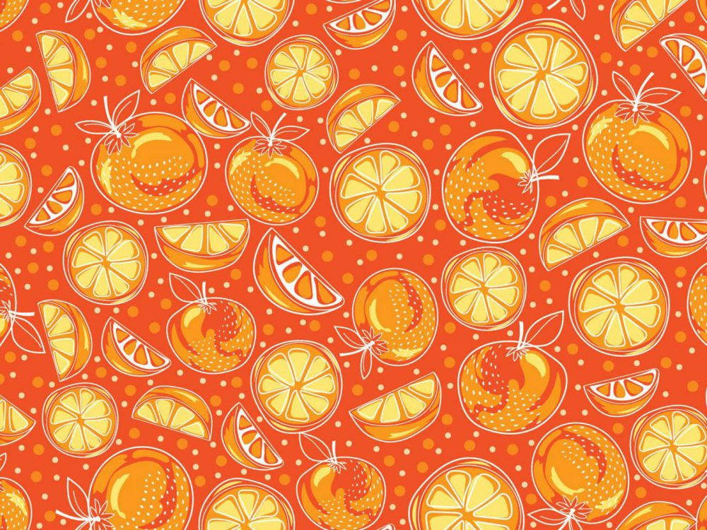 Free Fruit Vector Pattern