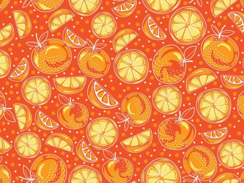 Free Fruit Vector Pattern