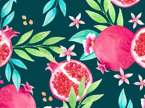 Free Fruit Vector Pattern
