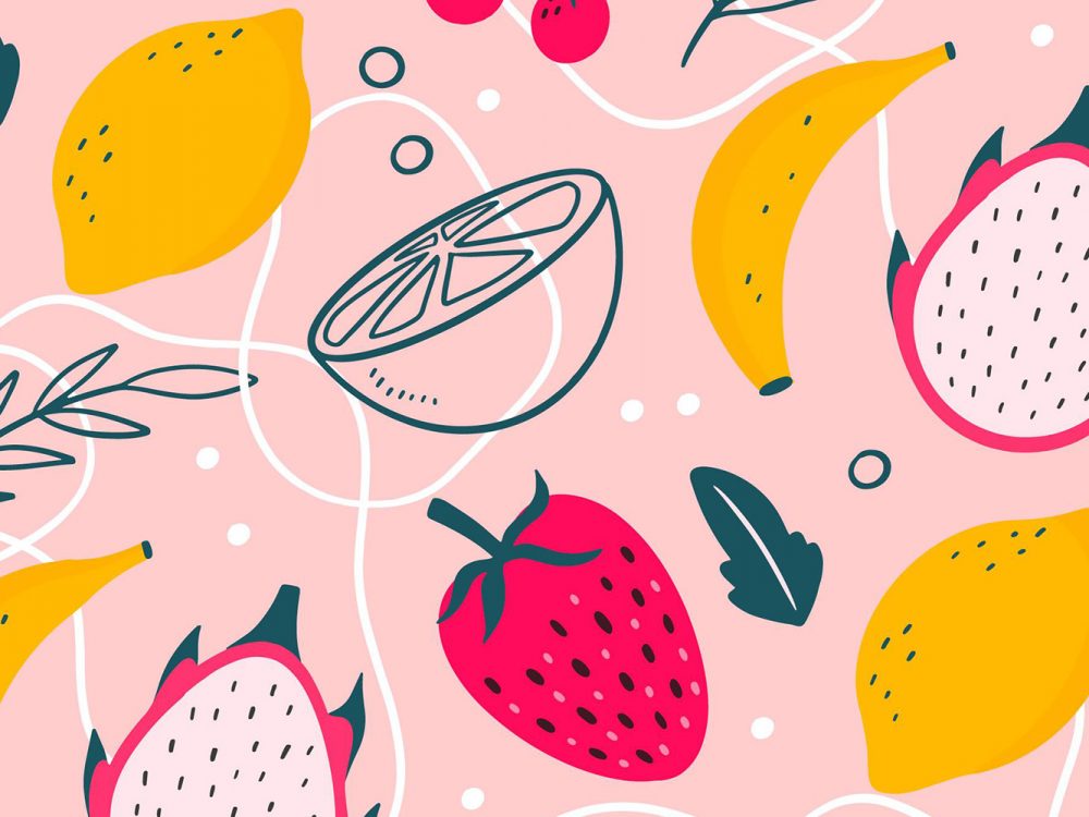 Free Fruit Vector Pattern