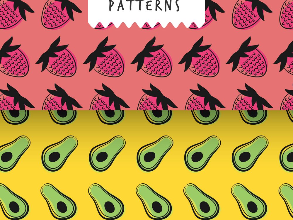 Free Fruit Vector Pattern