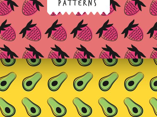 Free Fruit Vector Pattern