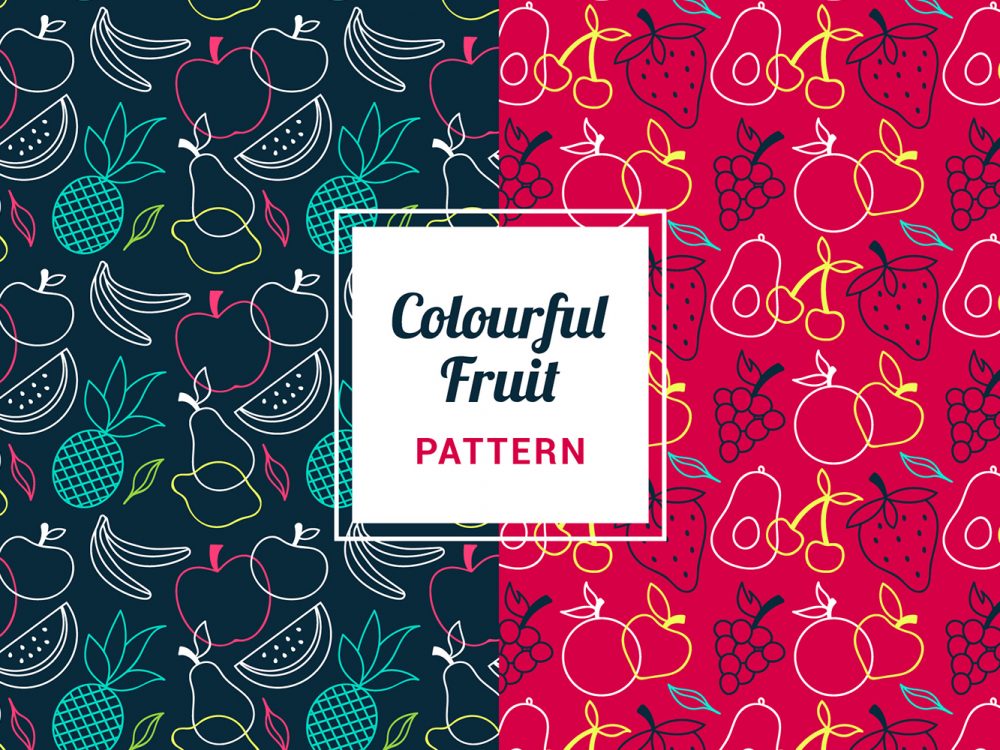 Free Fruit Vector Pattern