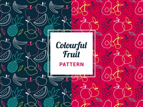Free Fruit Vector Pattern