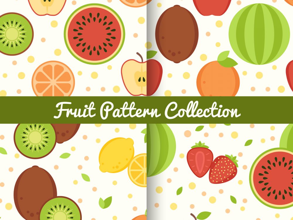 Free Fruit Vector Pattern
