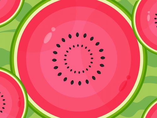 Free Fruit Vector Pattern