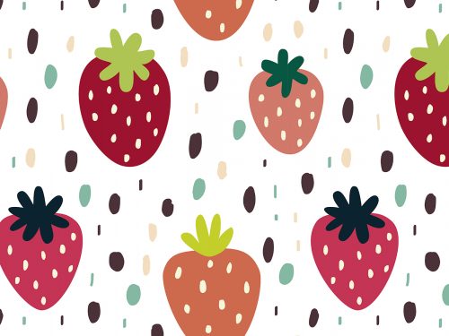 Free Fruit Vector Pattern