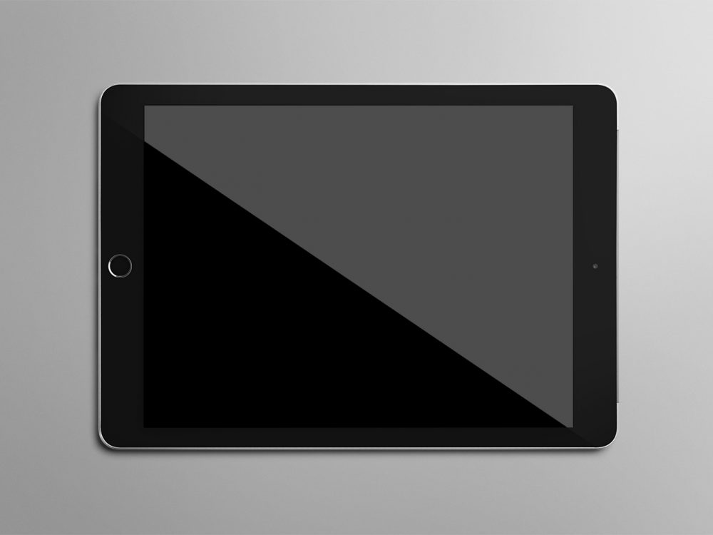 Free Tablet PSD Mockup