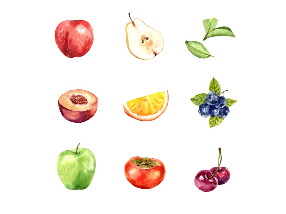 Fruit Vector Icons