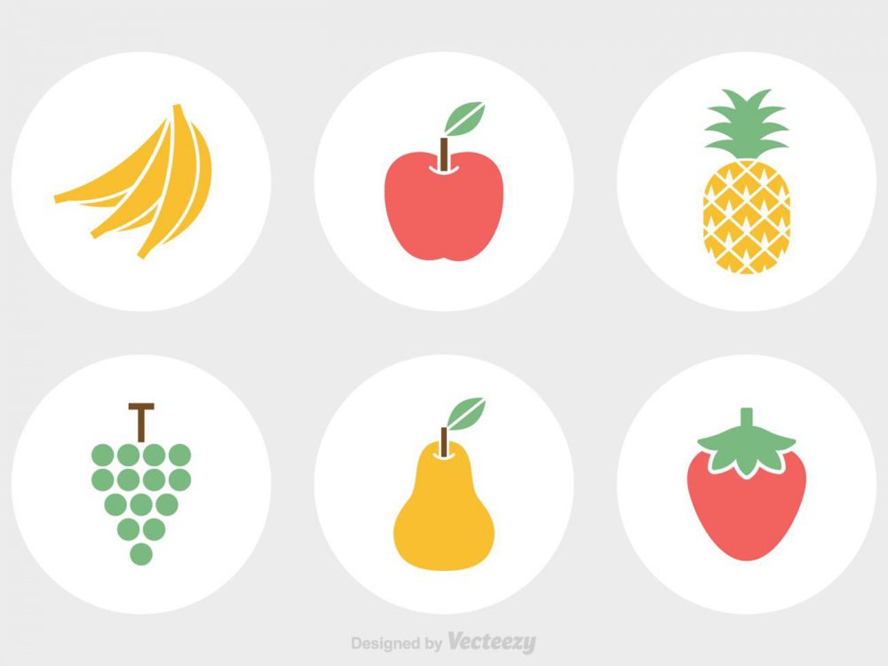 Fruit Vector Icons