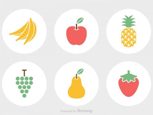 Fruit Vector Icons